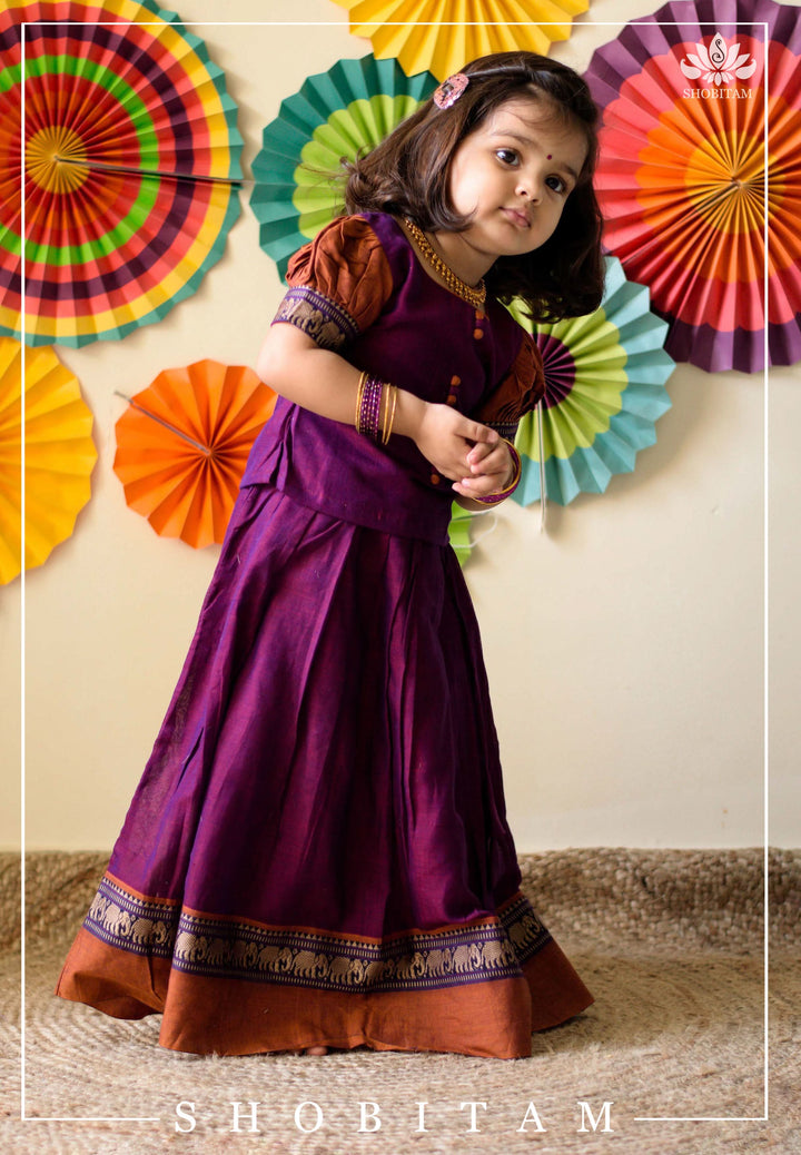 Nilambari Magenta Mini | Shobitam Custom Gowns and Readymades