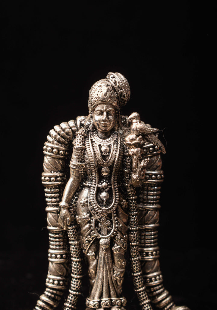 Pure 92.5 Silver Andal 3D Idol 2.5"