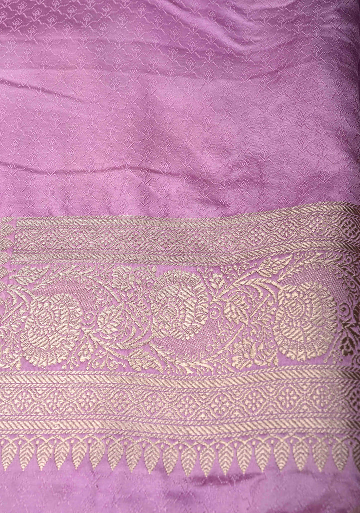 Multicolor Banarasi Semi Mashru Silk Saree with Rangkaat Style and Zari Border