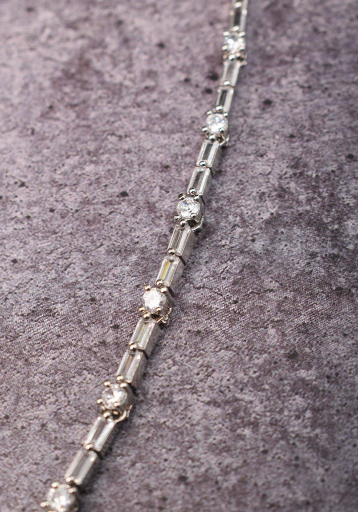 Celebrity-Inspired Ruby CZ Stone Drop Necklace and Earring | Shobitam Jewelry