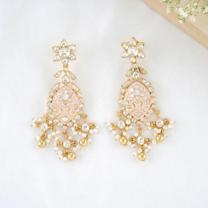 925 Silver Ruksar Kundan Choker Set