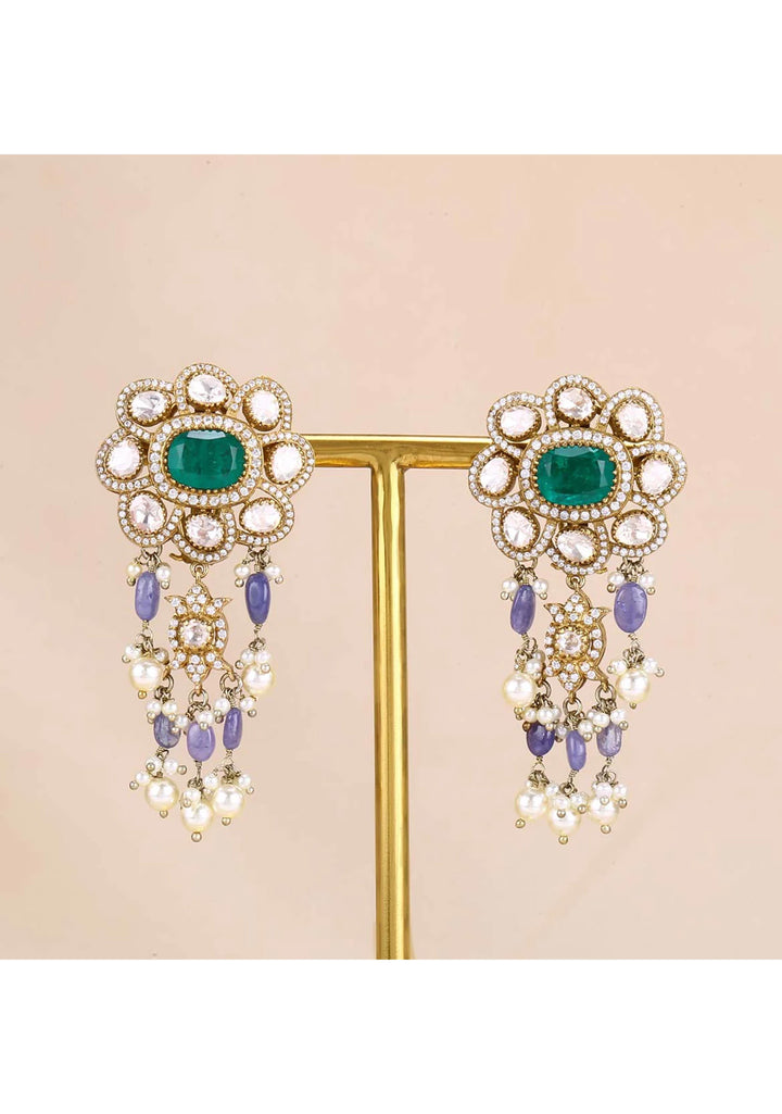 92.5 Silver Iconic Style Victorian Choker Set