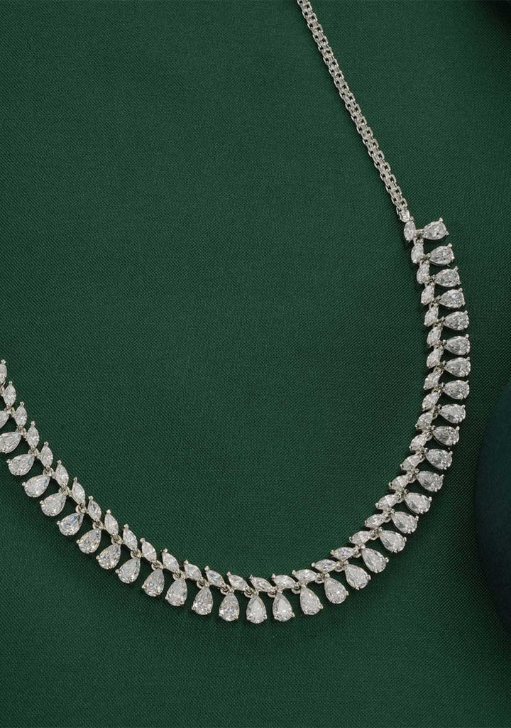 92.5 Cubic Zirconia Necklace Set