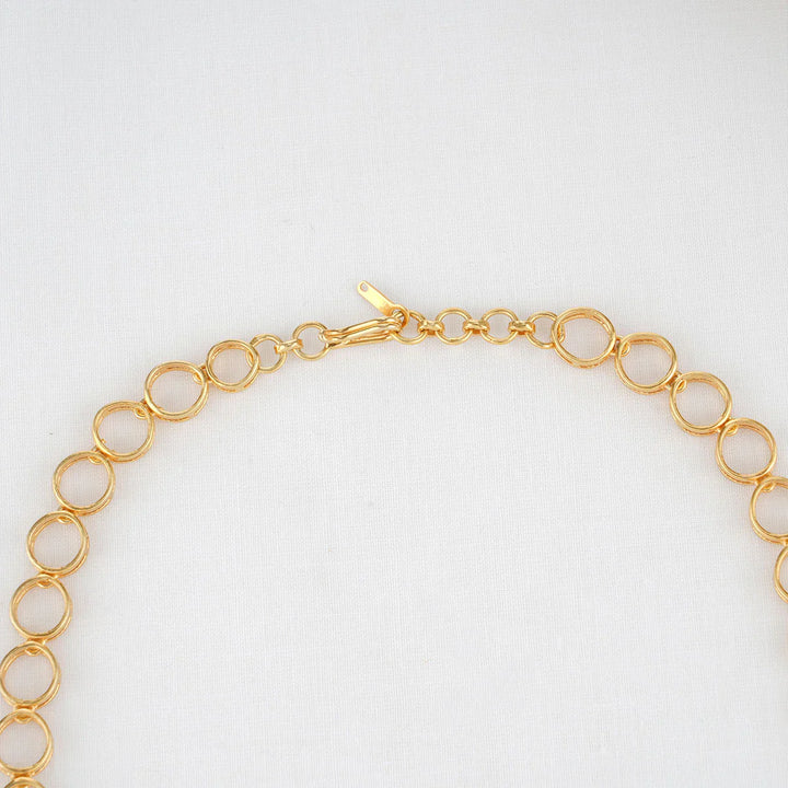 92.5  Charming blue green  Stone Necklace Set