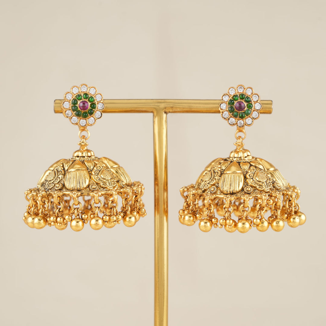92.5 Silver Erina Nagas Jhumkas
