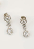 92.5 Silver Liana Long Earrings