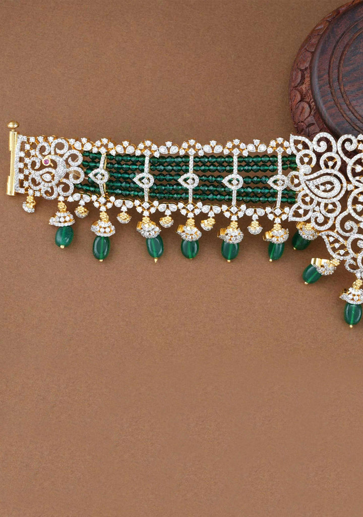 92.5 Silver Victorian Finish waist Belt,92.5 Silver Gold tone Back Belt Design