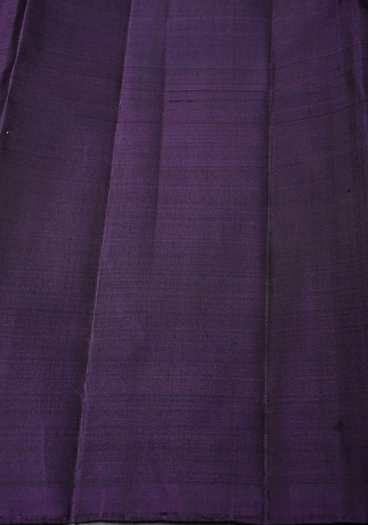 Multicolor Checks Pattern Kanjivaram Silk Saree With Distinct Sona Rupa Motifs on Contrast Border | SILK MARK CERTIFIED