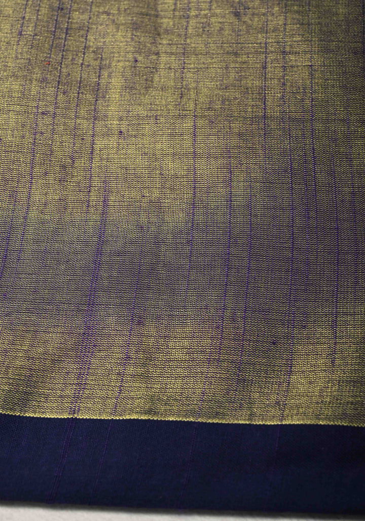 Blue Tissue by Tissue Saree with Minimal Borders