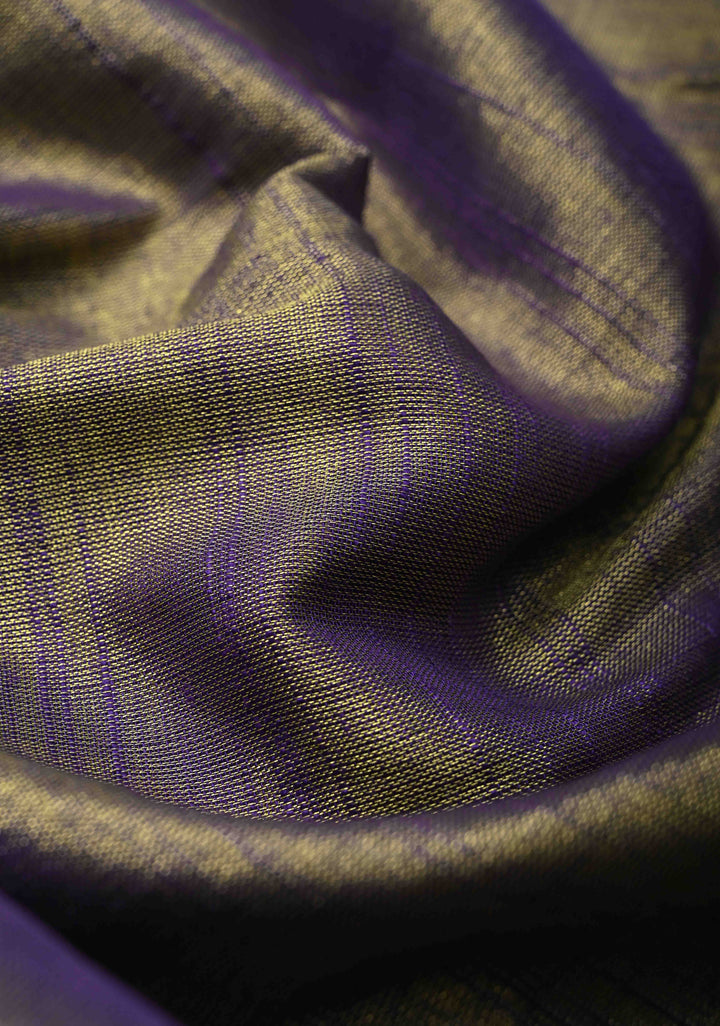 Blue Tissue by Tissue Saree with Minimal Borders