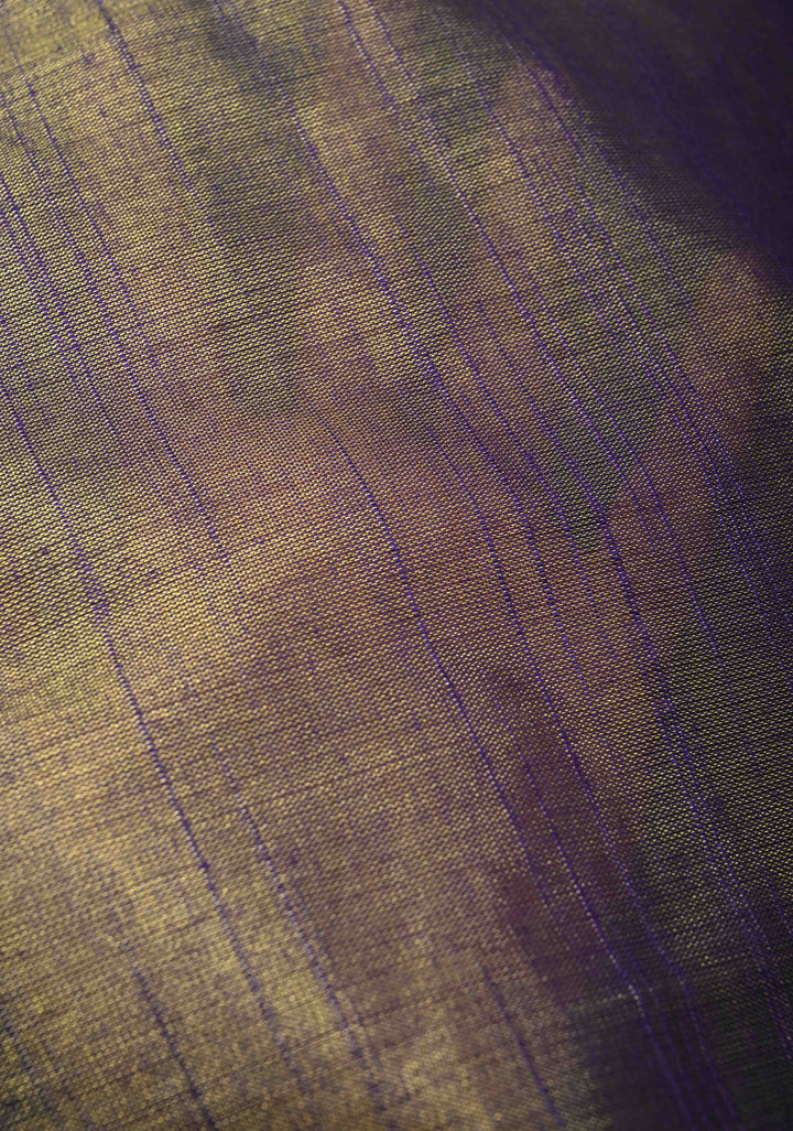 Blue Tissue by Tissue Saree with Minimal Borders