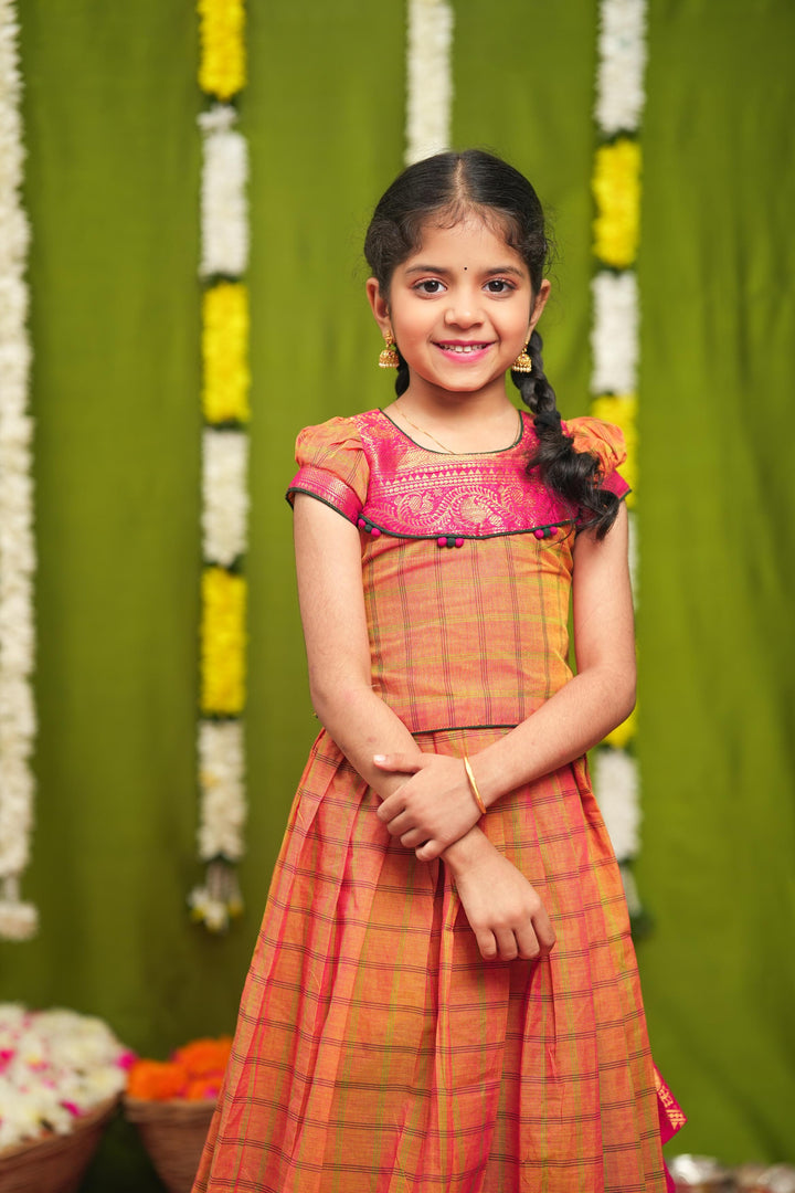 Samaira Yellow Lehenga Mini | Made To Order