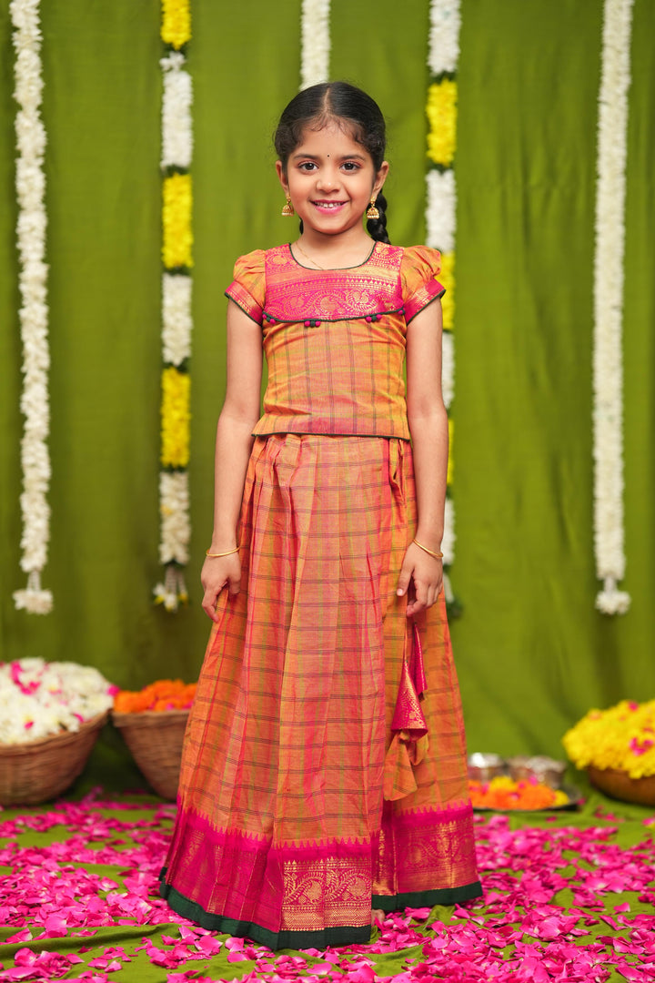 Samaira Yellow Lehenga Mini | Made To Order