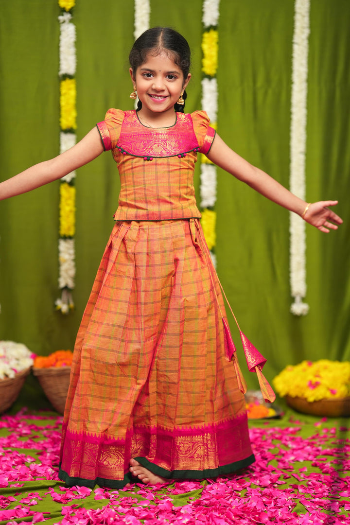 Samaira Yellow Lehenga Mini | Made To Order