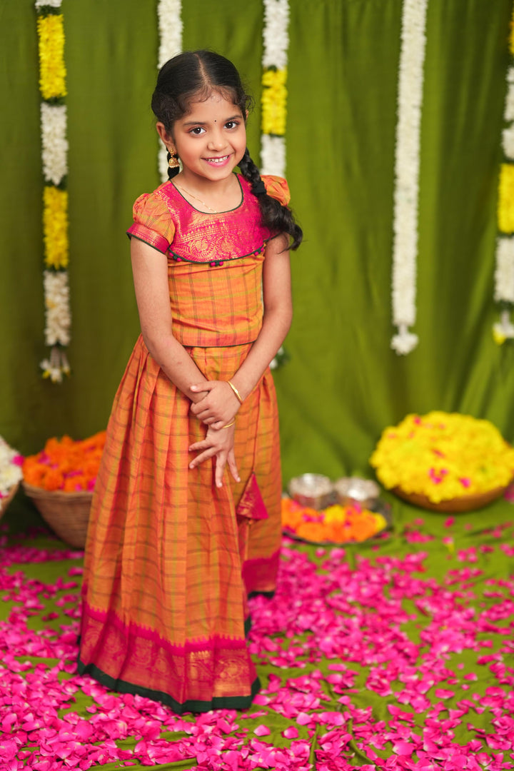 Samaira Yellow Lehenga Mini | Made To Order