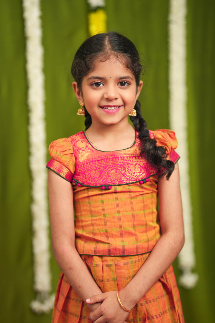 Samaira Yellow Lehenga Mini | Made To Order