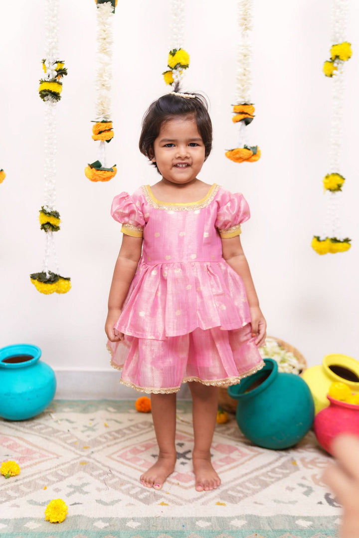 Saindhavi Pink Mini | Shobitam Custom Gowns | Made To Order