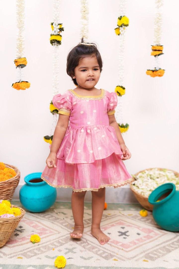 Saindhavi Pink Mini | Shobitam Custom Gowns | Made To Order