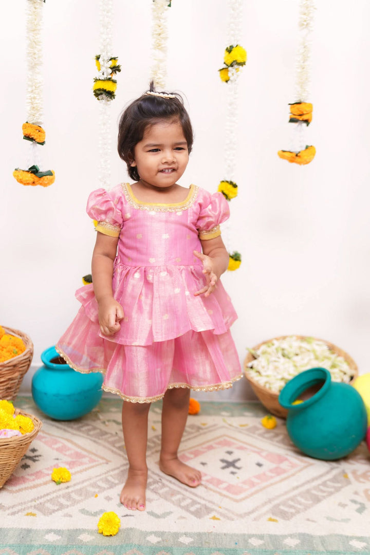 Saindhavi Pink Mini | Shobitam Custom Gowns | Made To Order