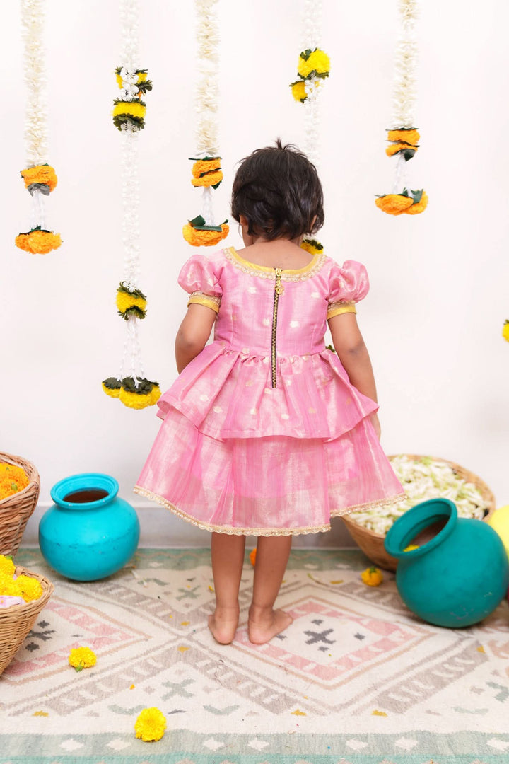 Saindhavi Pink Mini | Shobitam Custom Gowns | Made To Order