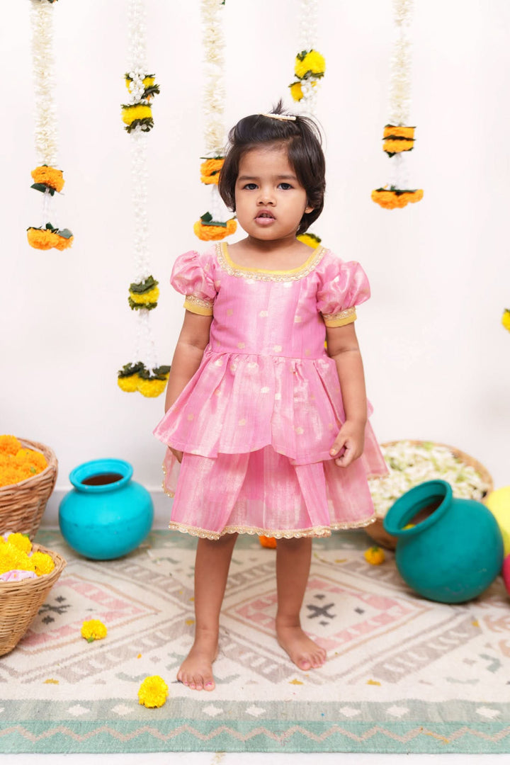 Saindhavi Pink Mini | Shobitam Custom Gowns | Made To Order