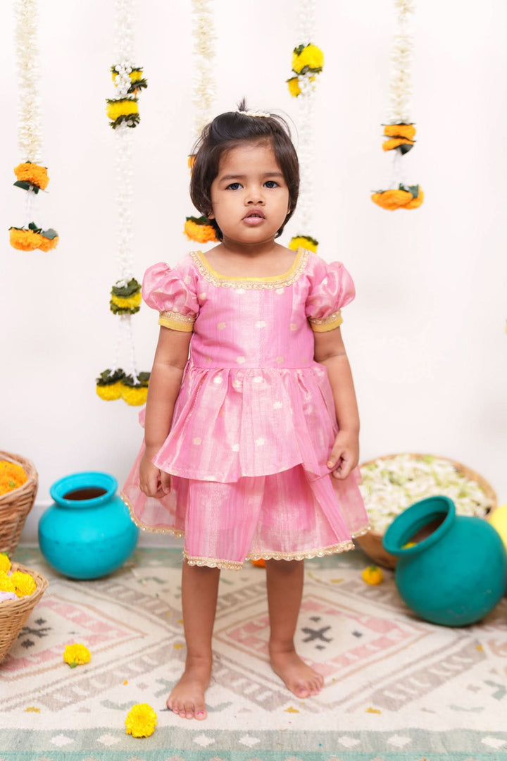 Saindhavi Pink Mini | Shobitam Custom Gowns | Made To Order