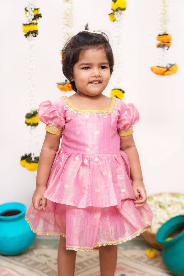 Saindhavi Pink Mini | Shobitam Custom Gowns | Made To Order
