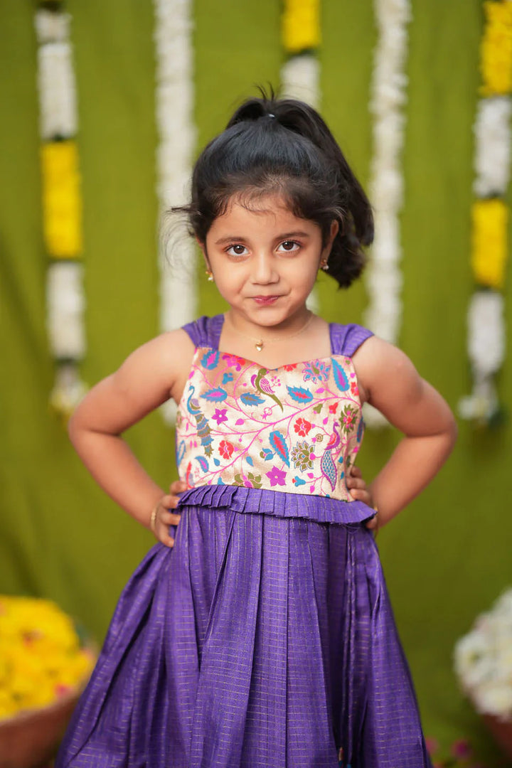 Bianca Violet Frock Mini | Made To Order