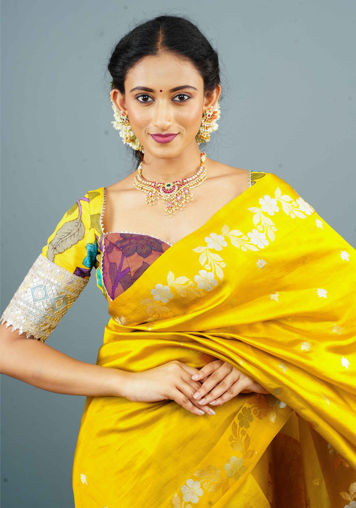 Jadau Necklace with dangling Pearls No Earrings