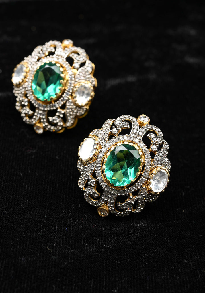 Pure 92.5 silver Yukitsha Victorian Short Necklace Set