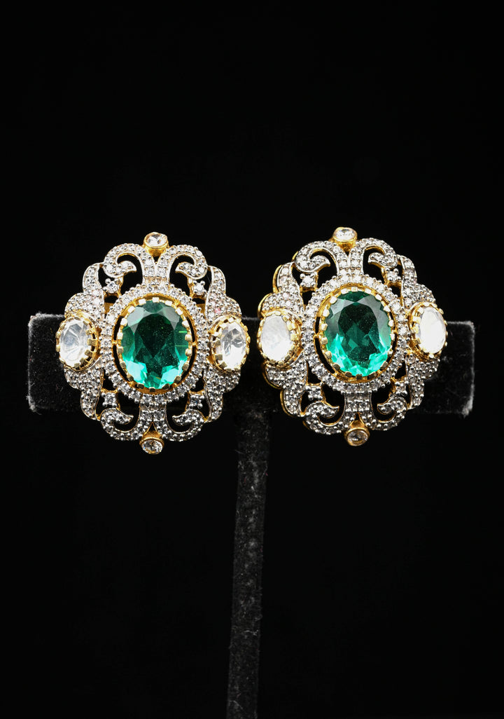 Pure 92.5 silver Yukitsha Victorian Short Necklace Set