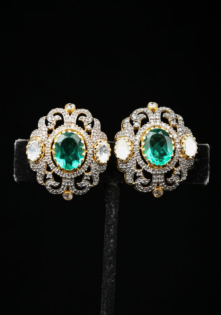 Pure 92.5 silver Yukitsha Victorian Short Necklace Set