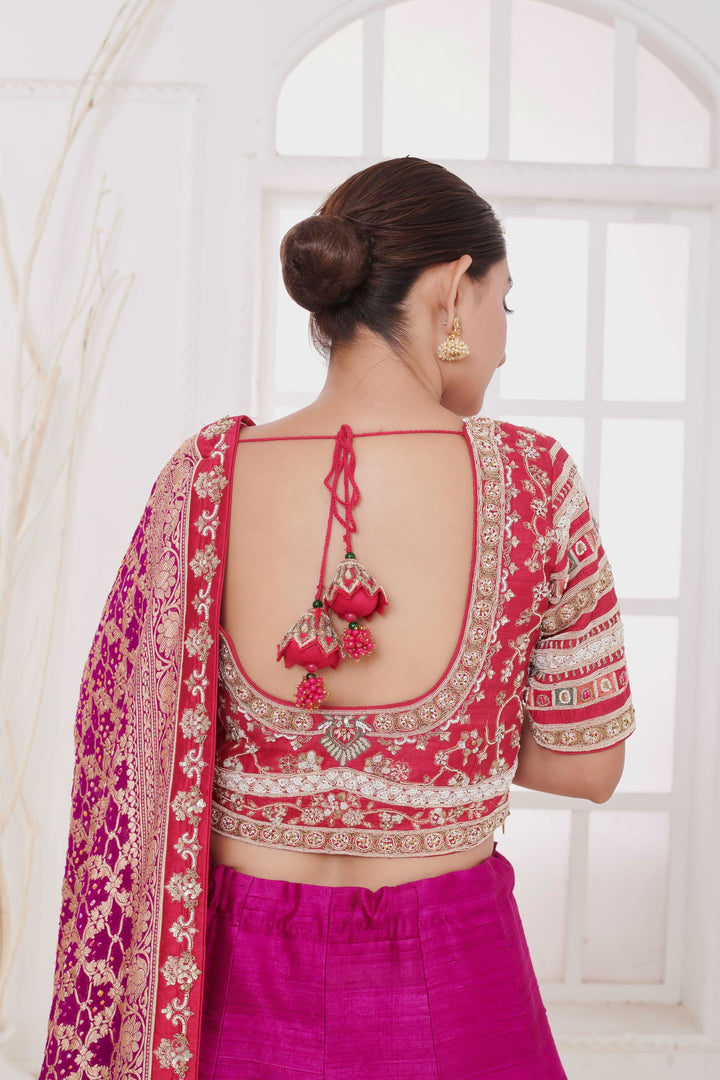 Jamun Grove Lehenga with embroidery, Customizable, Made to Order