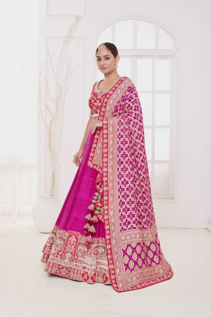 Jamun Grove Lehenga with embroidery, Customizable, Made to Order
