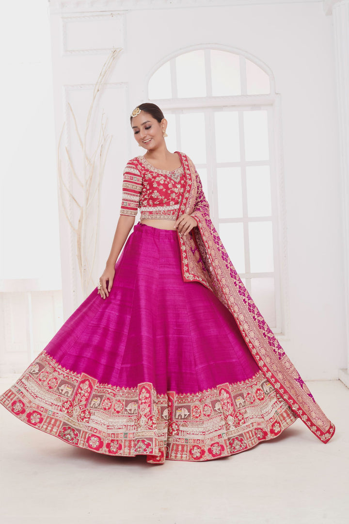 Jamun Grove Lehenga with embroidery, Customizable, Made to Order