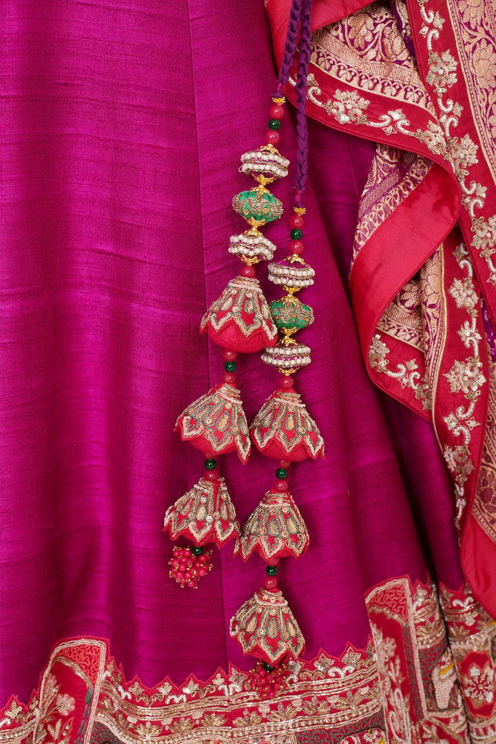 Jamun Grove Lehenga with embroidery, Customizable, Made to Order