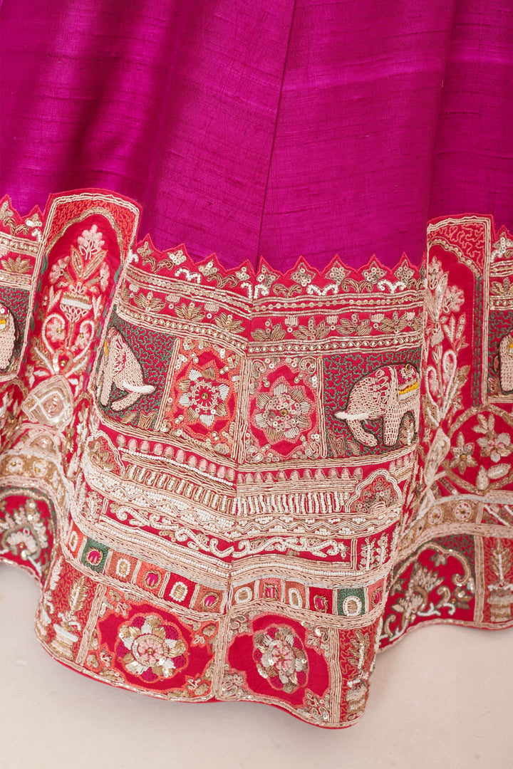 Jamun Grove Lehenga with embroidery, Customizable, Made to Order