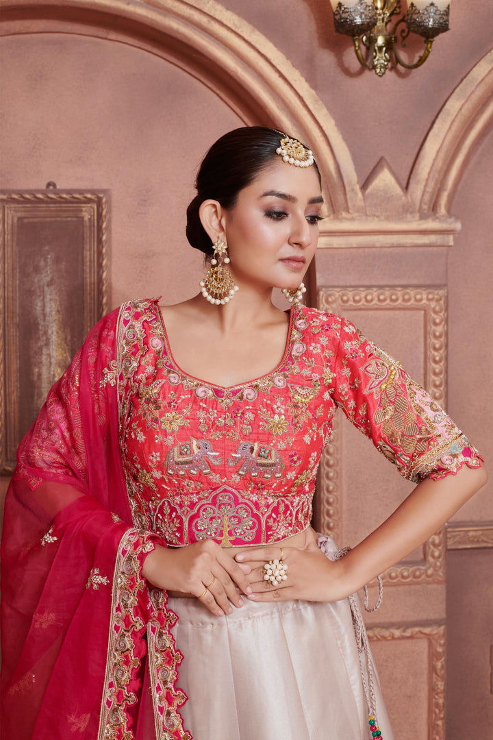 Moonlight Lehenga with embroidery, Customizable, Made to Order