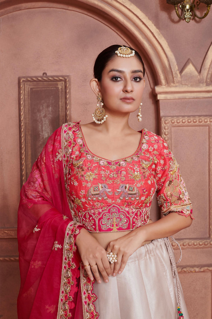 Moonlight Lehenga with embroidery, Customizable, Made to Order