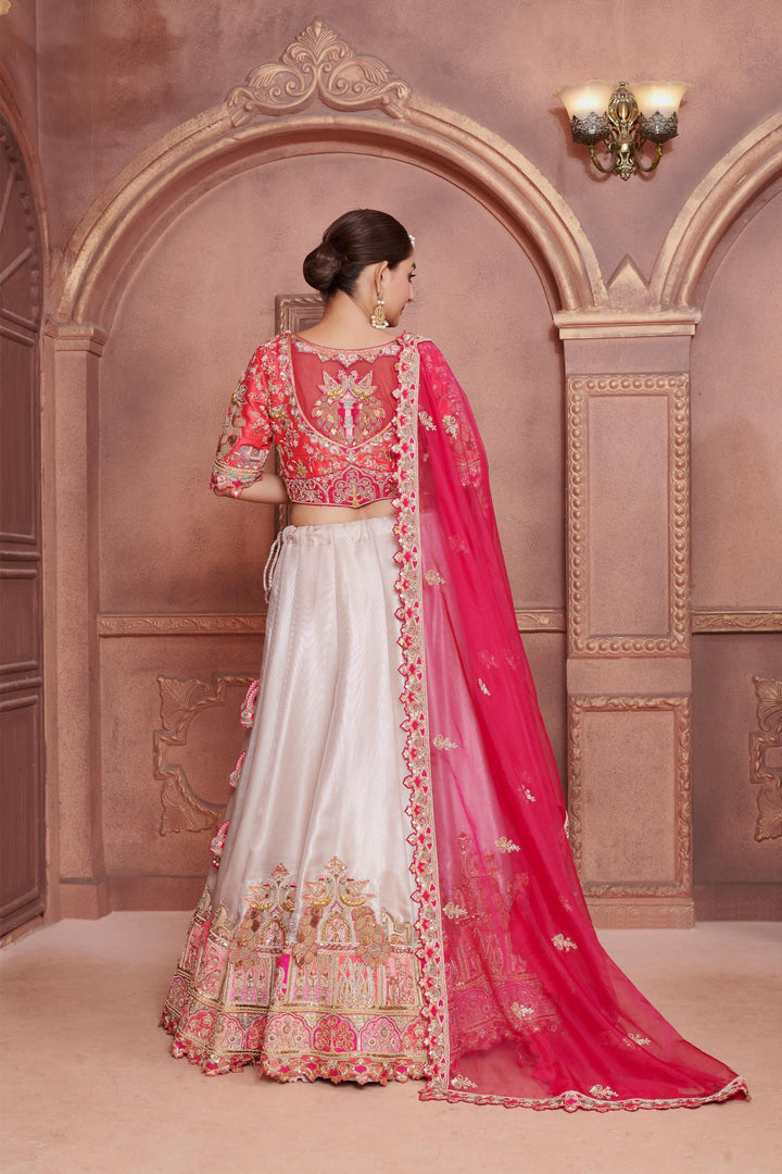 Moonlight Lehenga with embroidery, Customizable, Made to Order