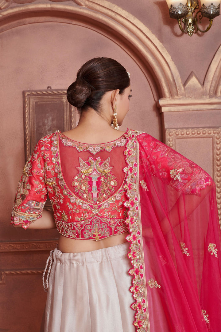 Moonlight Lehenga with embroidery, Customizable, Made to Order