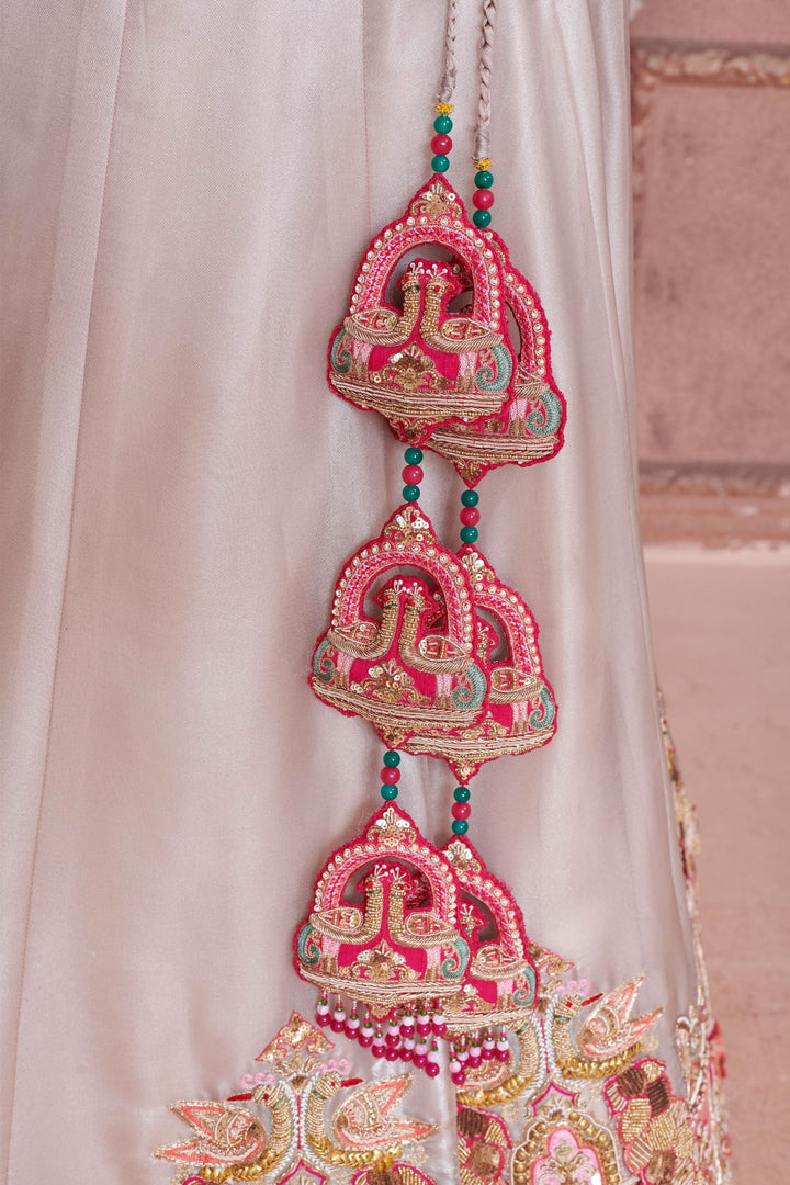 Moonlight Lehenga with embroidery, Customizable, Made to Order