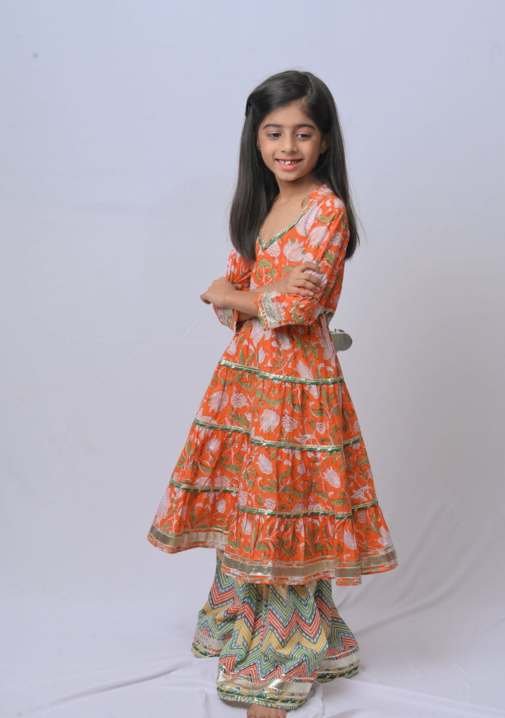 Tangerine Tiered 3 piece set | Made To Order