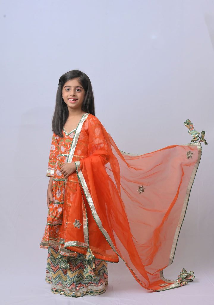 Tangerine Tiered 3 piece set | Made To Order