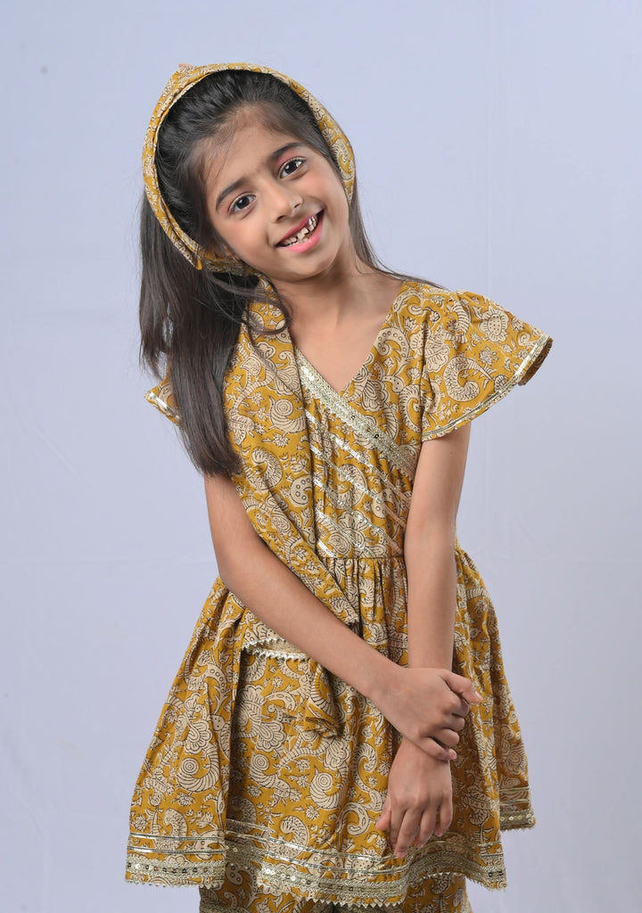 Mustard Dream Sharara | Made To Order