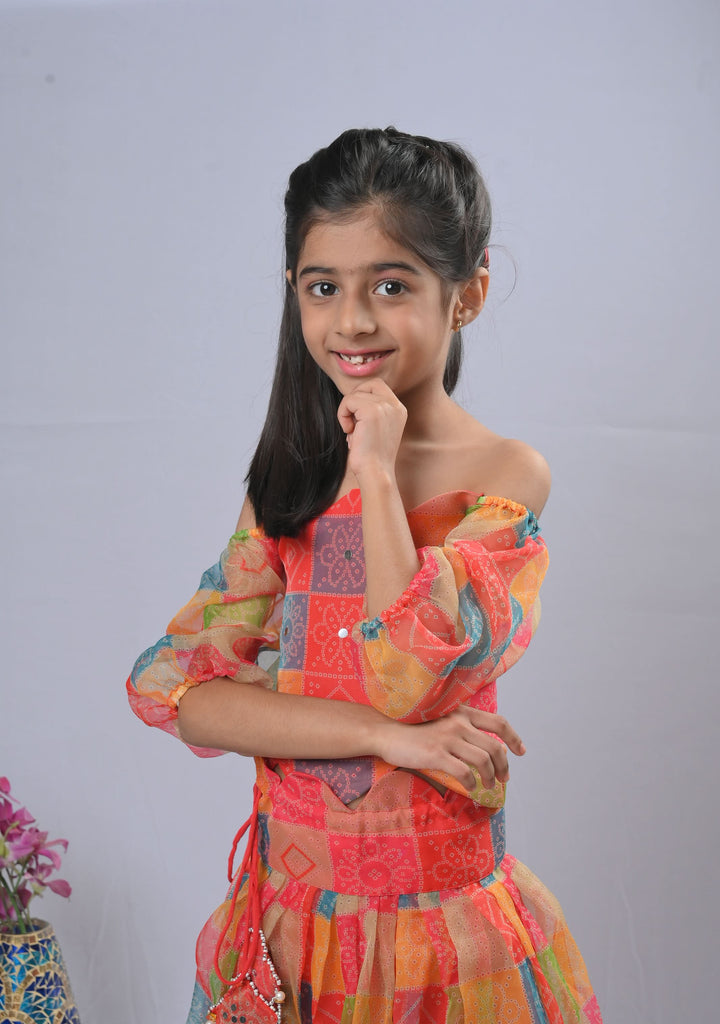 Carnival of love Scalloped Top and Skirt Set | Made To Order