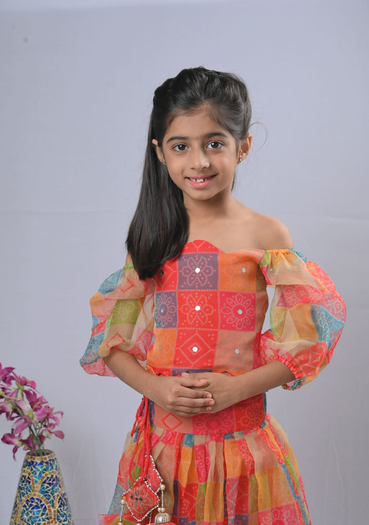 Carnival of love Scalloped Top and Skirt Set | Made To Order