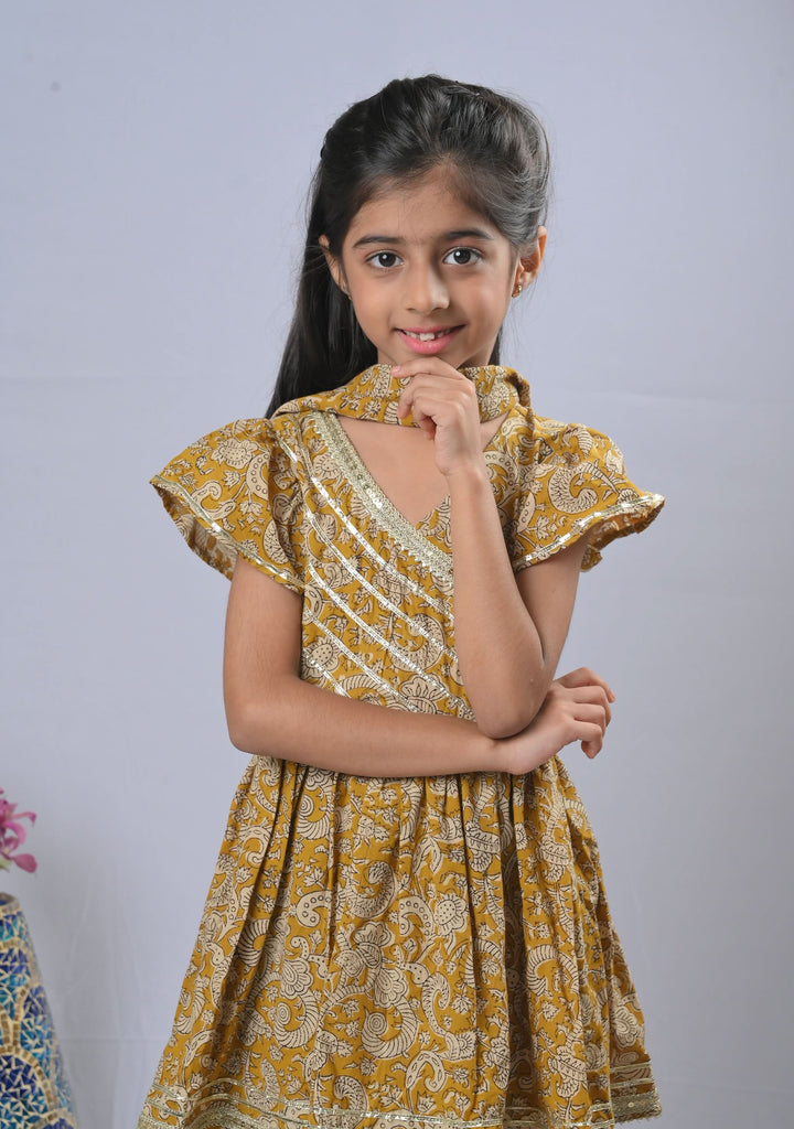 Mustard Dream Sharara | Made To Order