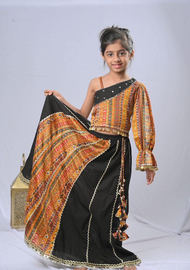 Garba Delight Top & Skirt | Made To Order