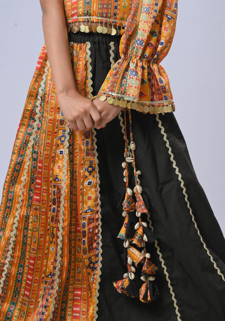 Garba Delight Top & Skirt | Made To Order